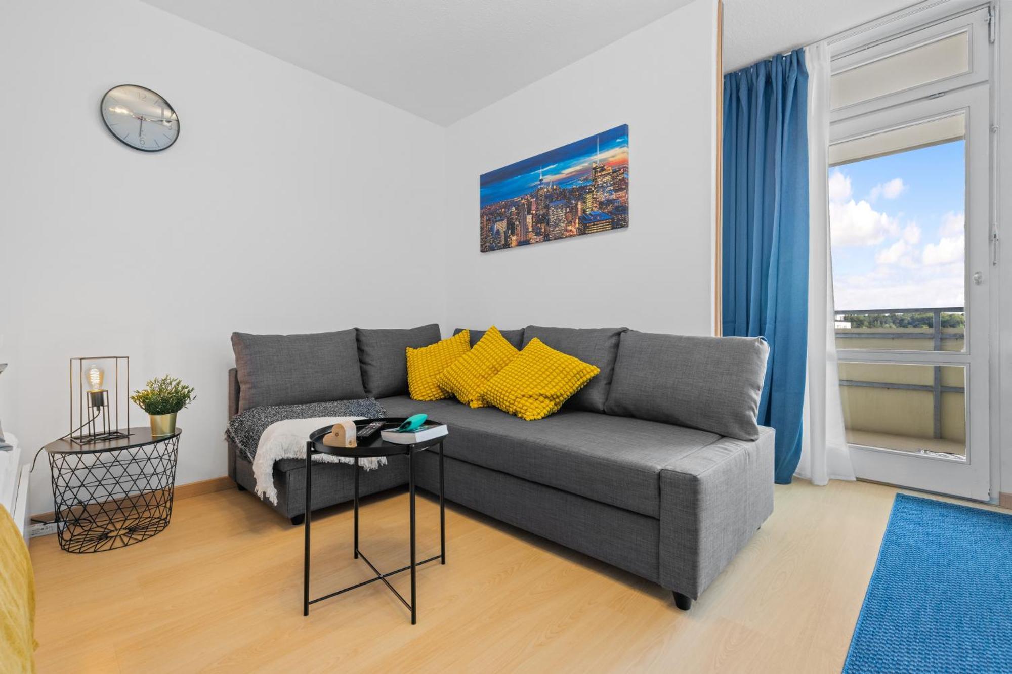 Sonniges City-Apartment Mit Suedbalkon Und Parklatz Neusass Eksteriør bilde