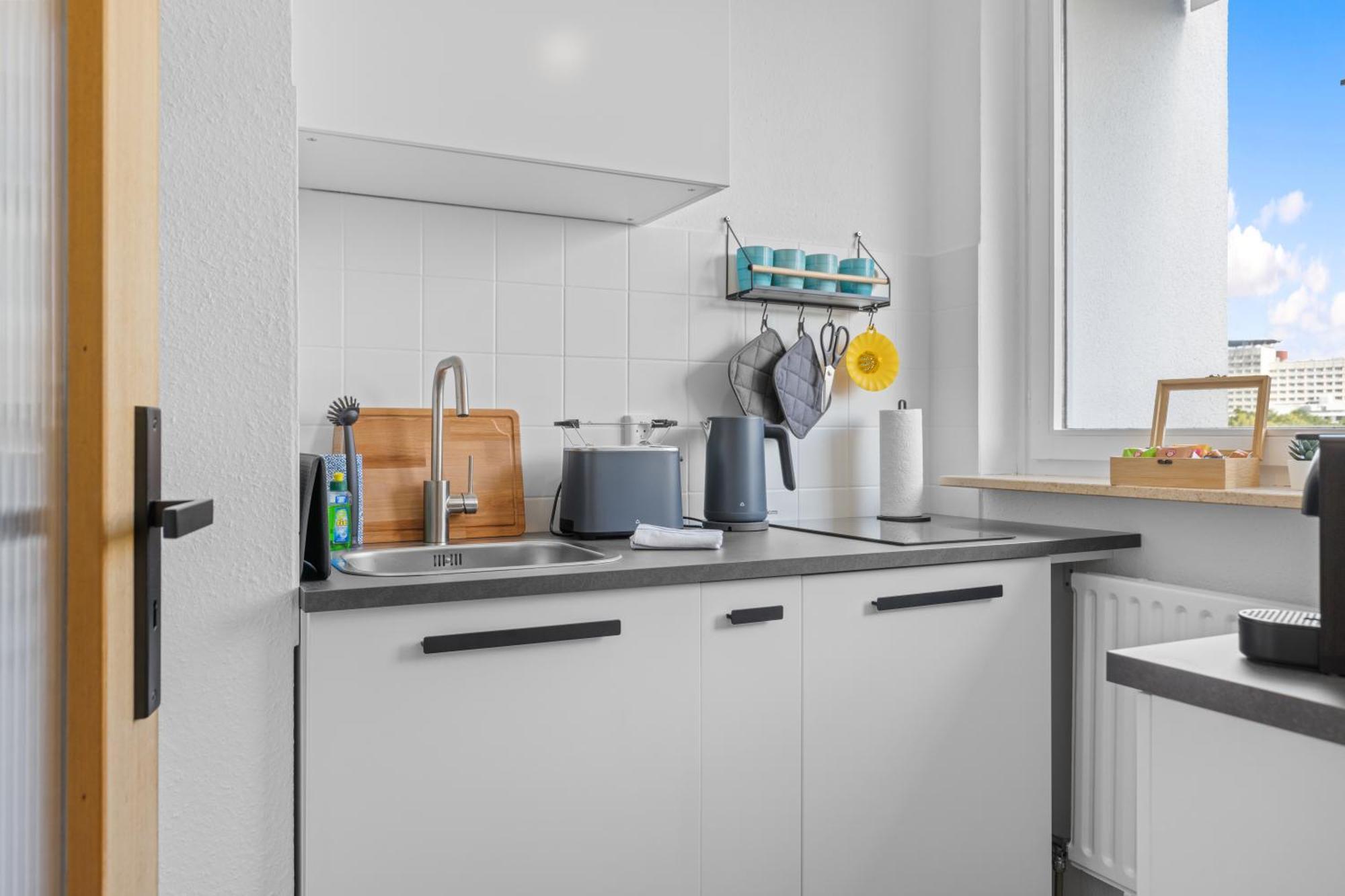 Sonniges City-Apartment Mit Suedbalkon Und Parklatz Neusass Eksteriør bilde