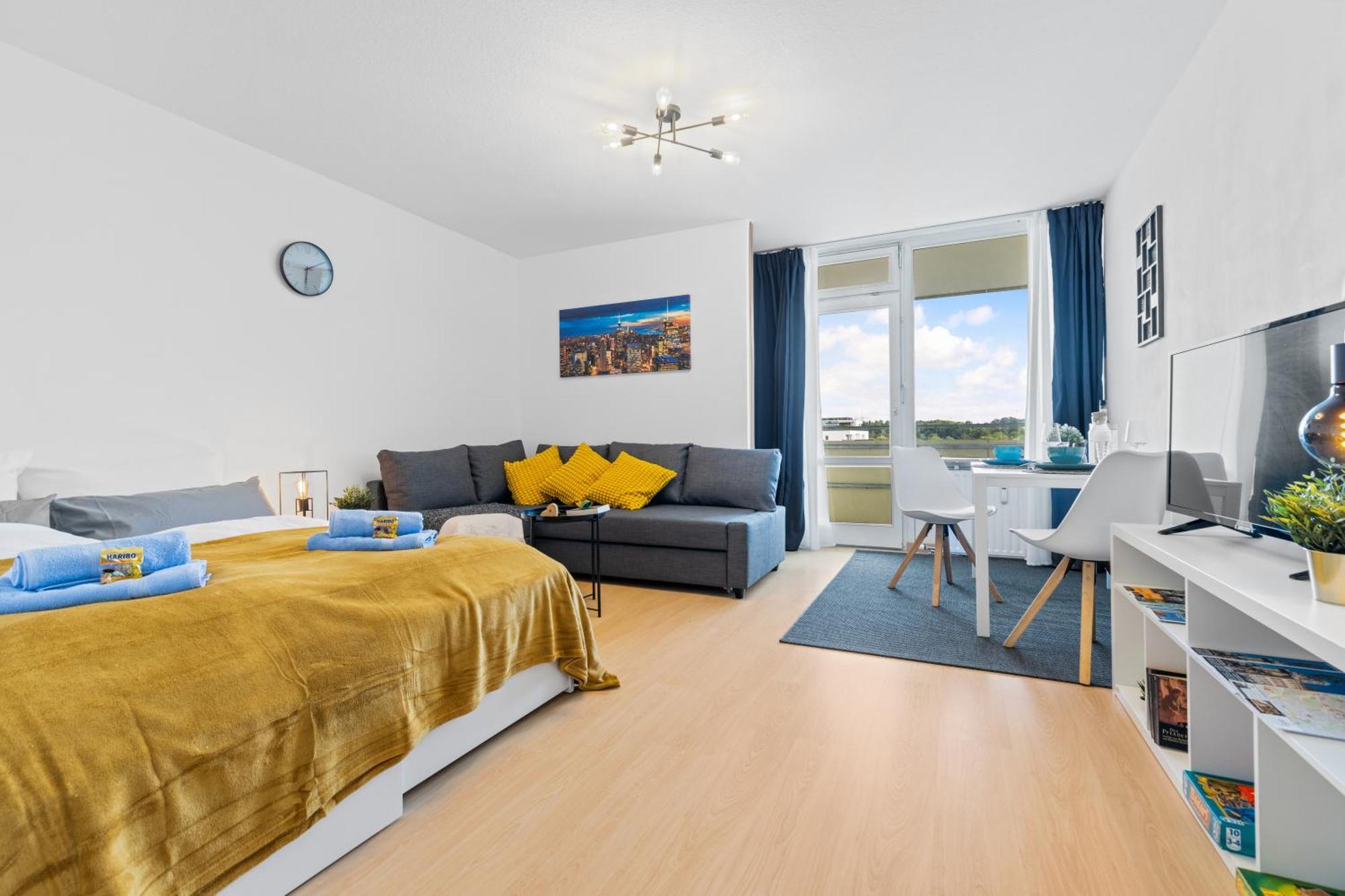 Sonniges City-Apartment Mit Suedbalkon Und Parklatz Neusass Eksteriør bilde