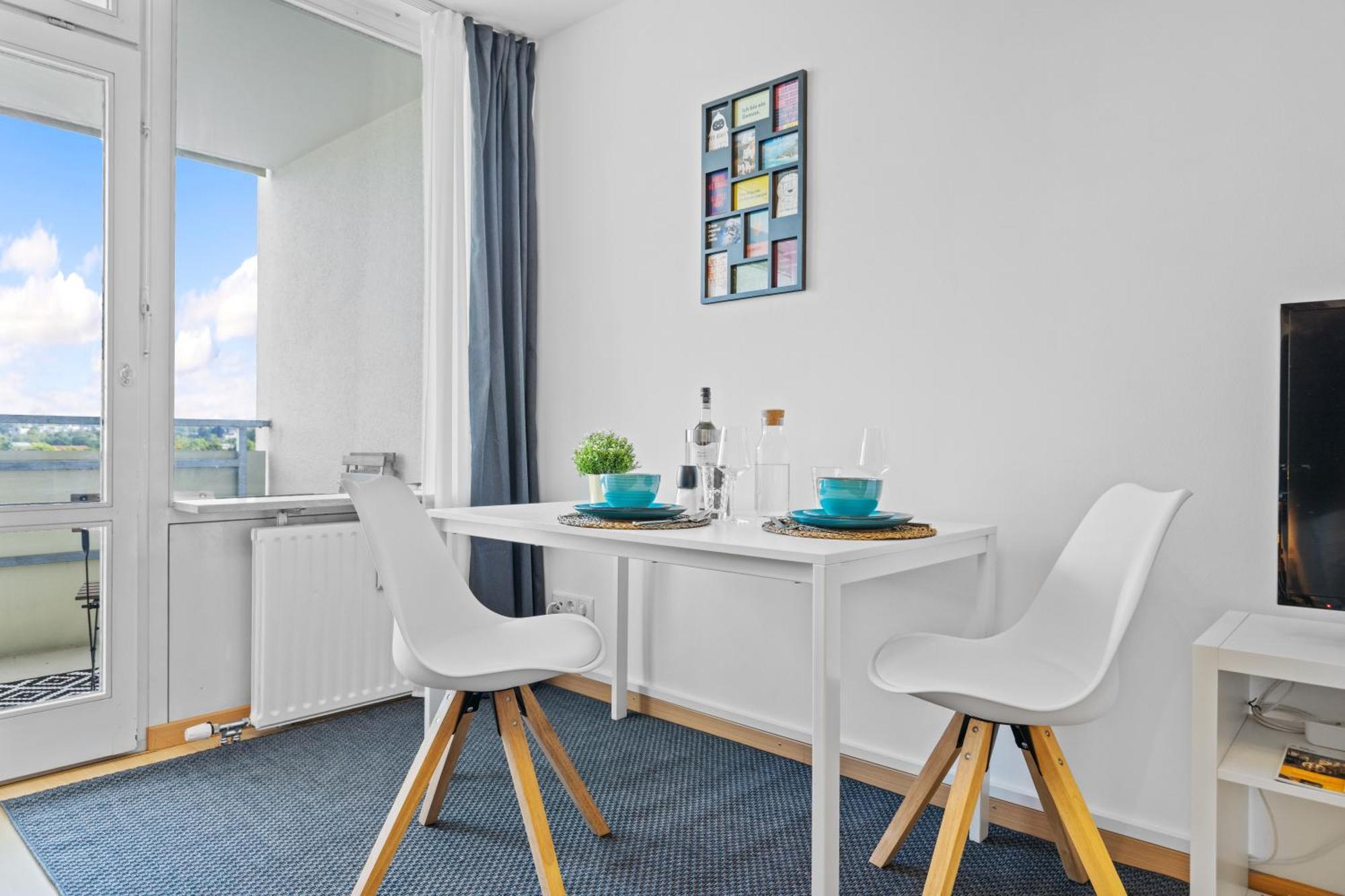 Sonniges City-Apartment Mit Suedbalkon Und Parklatz Neusass Eksteriør bilde